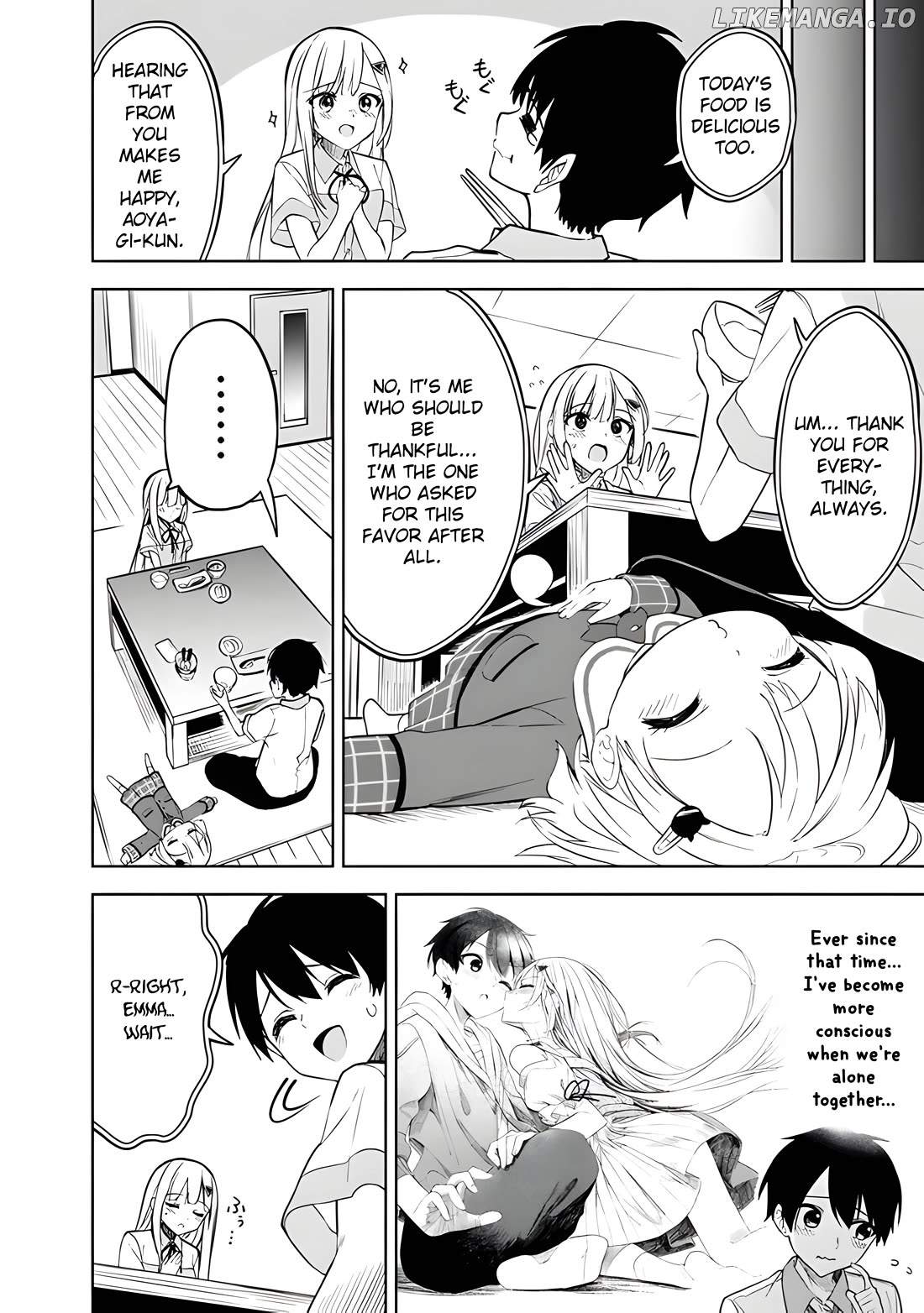 Maigo ni Natteita Youjo wo Tasuketara, Otonari ni Sumu Bishoujo Ryuugakusei ga Ie ni Asobi ni Kuru you ni Natta Ken ni Tsuite - chapter-15 - Page 13