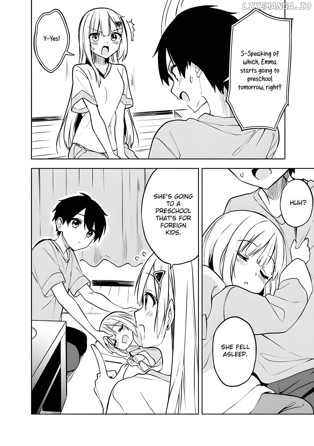 Maigo ni Natteita Youjo wo Tasuketara, Otonari ni Sumu Bishoujo Ryuugakusei ga Ie ni Asobi ni Kuru you ni Natta Ken ni Tsuite - chapter-15 - Page 5