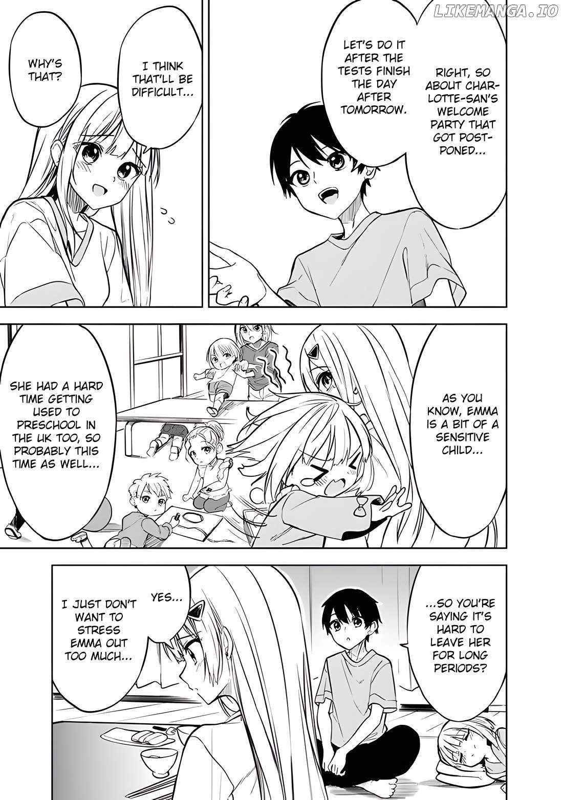 Maigo ni Natteita Youjo wo Tasuketara, Otonari ni Sumu Bishoujo Ryuugakusei ga Ie ni Asobi ni Kuru you ni Natta Ken ni Tsuite - chapter-15 - Page 6