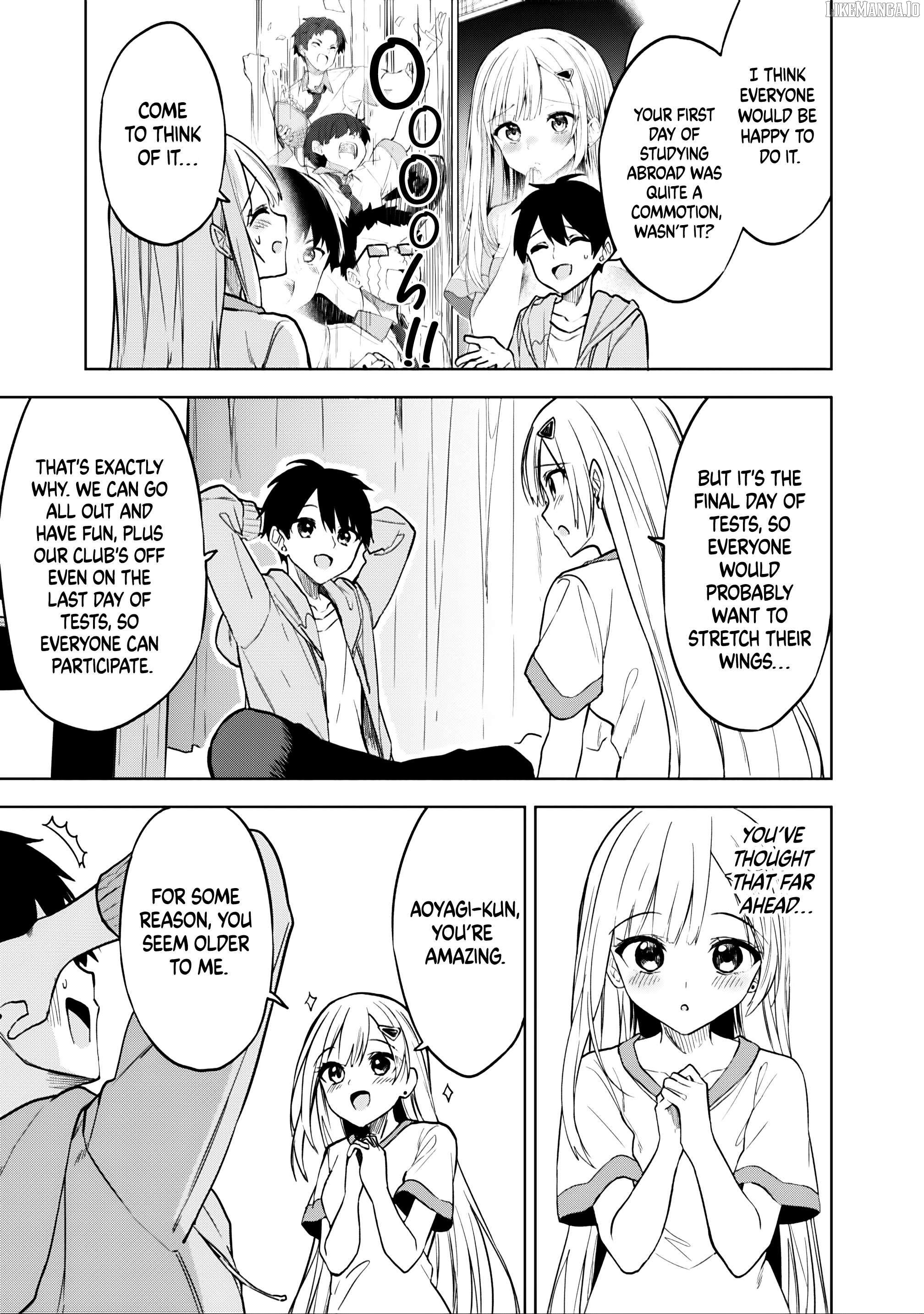 Maigo ni Natteita Youjo wo Tasuketara, Otonari ni Sumu Bishoujo Ryuugakusei ga Ie ni Asobi ni Kuru you ni Natta Ken ni Tsuite - chapter-17 - Page 15
