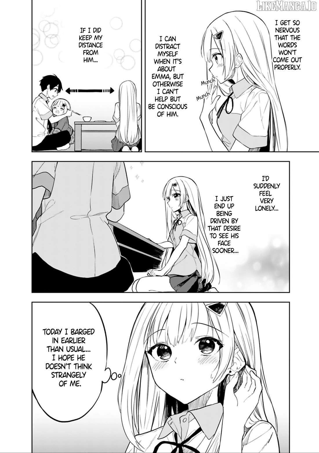 Maigo ni Natteita Youjo wo Tasuketara, Otonari ni Sumu Bishoujo Ryuugakusei ga Ie ni Asobi ni Kuru you ni Natta Ken ni Tsuite - chapter-18 - Page 13