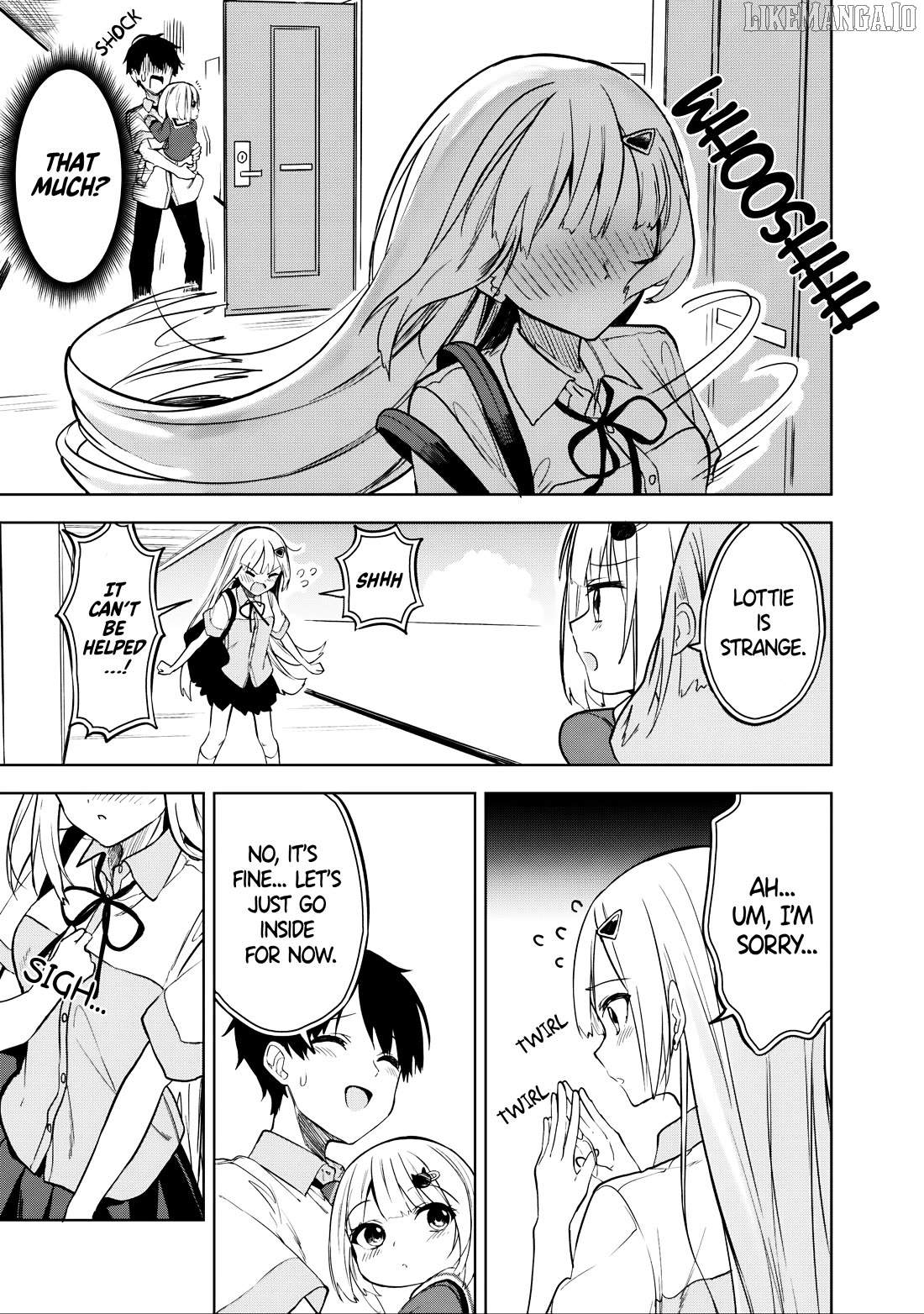 Maigo ni Natteita Youjo wo Tasuketara, Otonari ni Sumu Bishoujo Ryuugakusei ga Ie ni Asobi ni Kuru you ni Natta Ken ni Tsuite - chapter-18 - Page 8