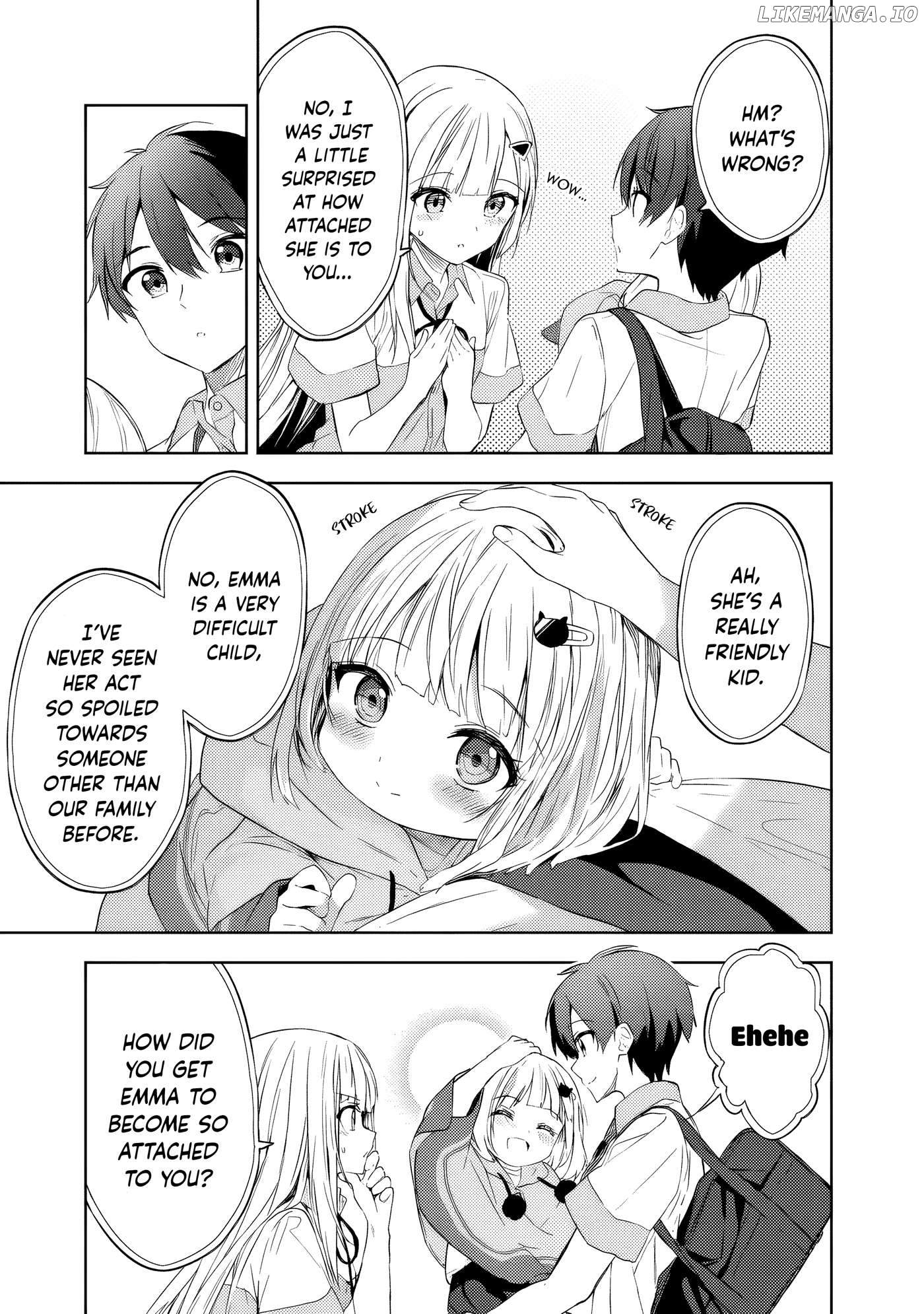 Maigo ni Natteita Youjo wo Tasuketara, Otonari ni Sumu Bishoujo Ryuugakusei ga Ie ni Asobi ni Kuru you ni Natta Ken ni Tsuite - chapter-2 - Page 15