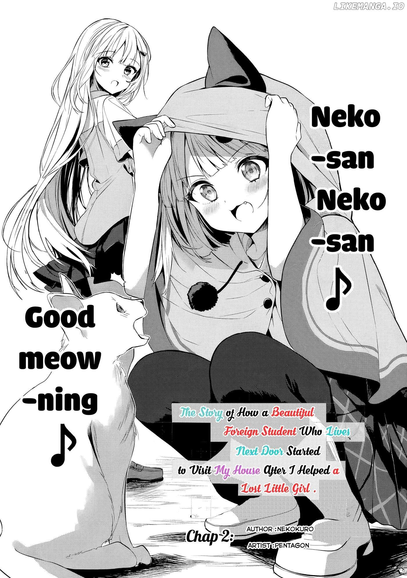Maigo ni Natteita Youjo wo Tasuketara, Otonari ni Sumu Bishoujo Ryuugakusei ga Ie ni Asobi ni Kuru you ni Natta Ken ni Tsuite - chapter-2 - Page 3