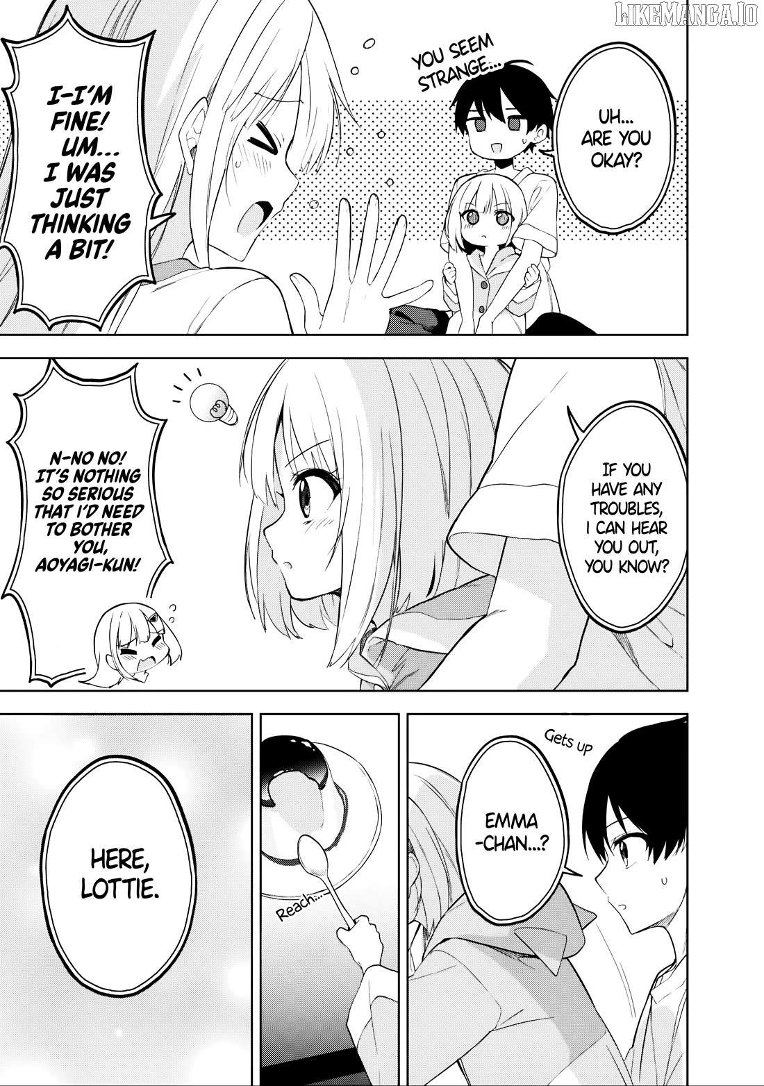 Maigo ni Natteita Youjo wo Tasuketara, Otonari ni Sumu Bishoujo Ryuugakusei ga Ie ni Asobi ni Kuru you ni Natta Ken ni Tsuite - chapter-20 - Page 15