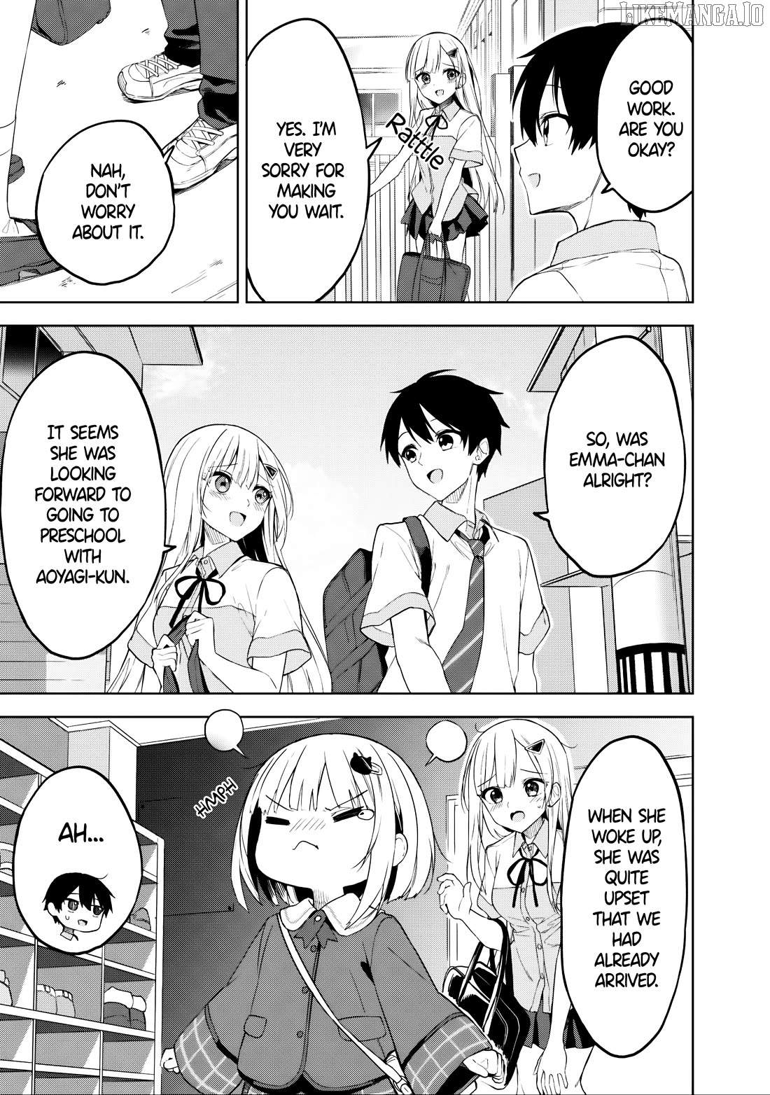 Maigo ni Natteita Youjo wo Tasuketara, Otonari ni Sumu Bishoujo Ryuugakusei ga Ie ni Asobi ni Kuru you ni Natta Ken ni Tsuite - chapter-20 - Page 9