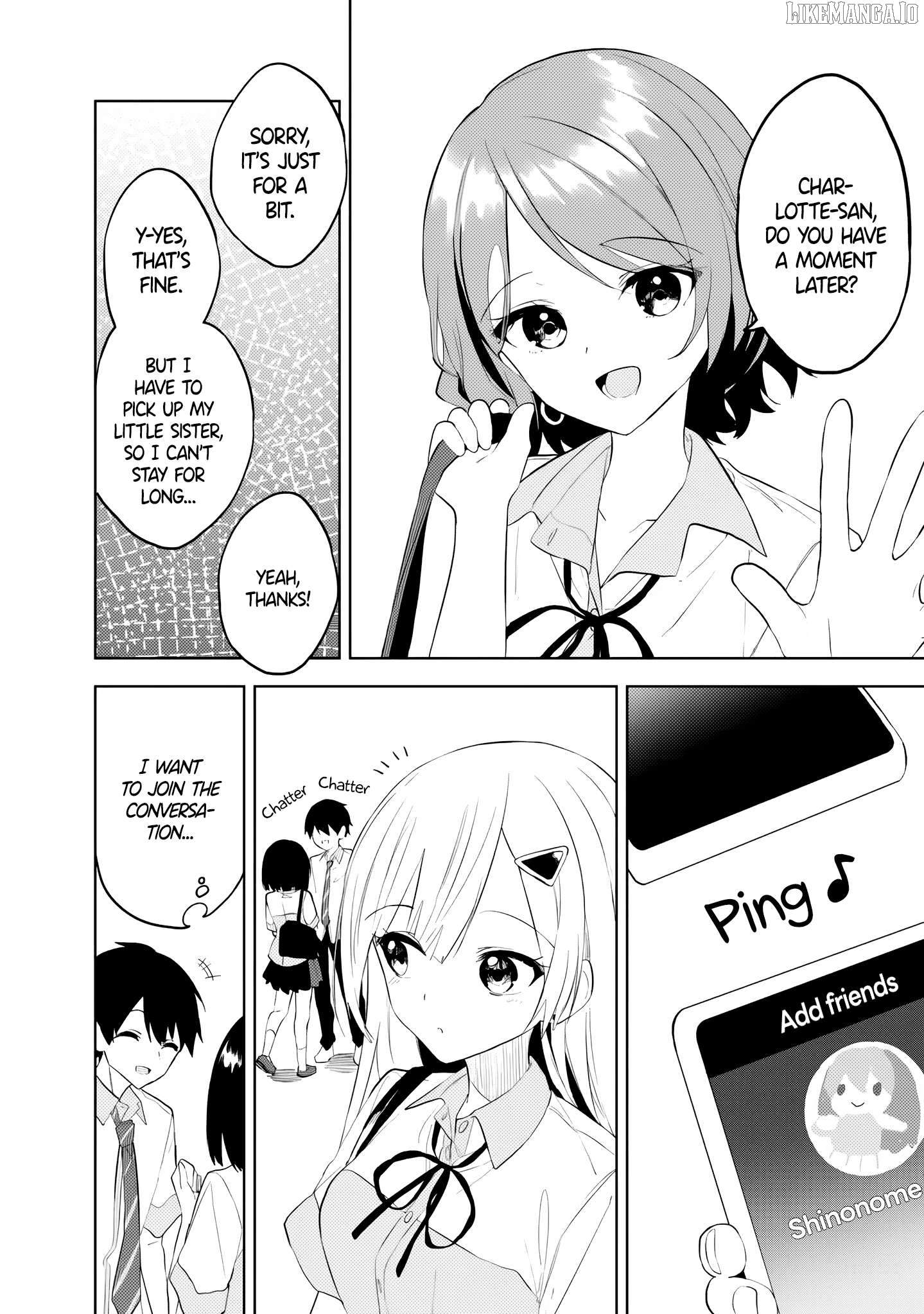 Maigo ni Natteita Youjo wo Tasuketara, Otonari ni Sumu Bishoujo Ryuugakusei ga Ie ni Asobi ni Kuru you ni Natta Ken ni Tsuite - chapter-25 - Page 4