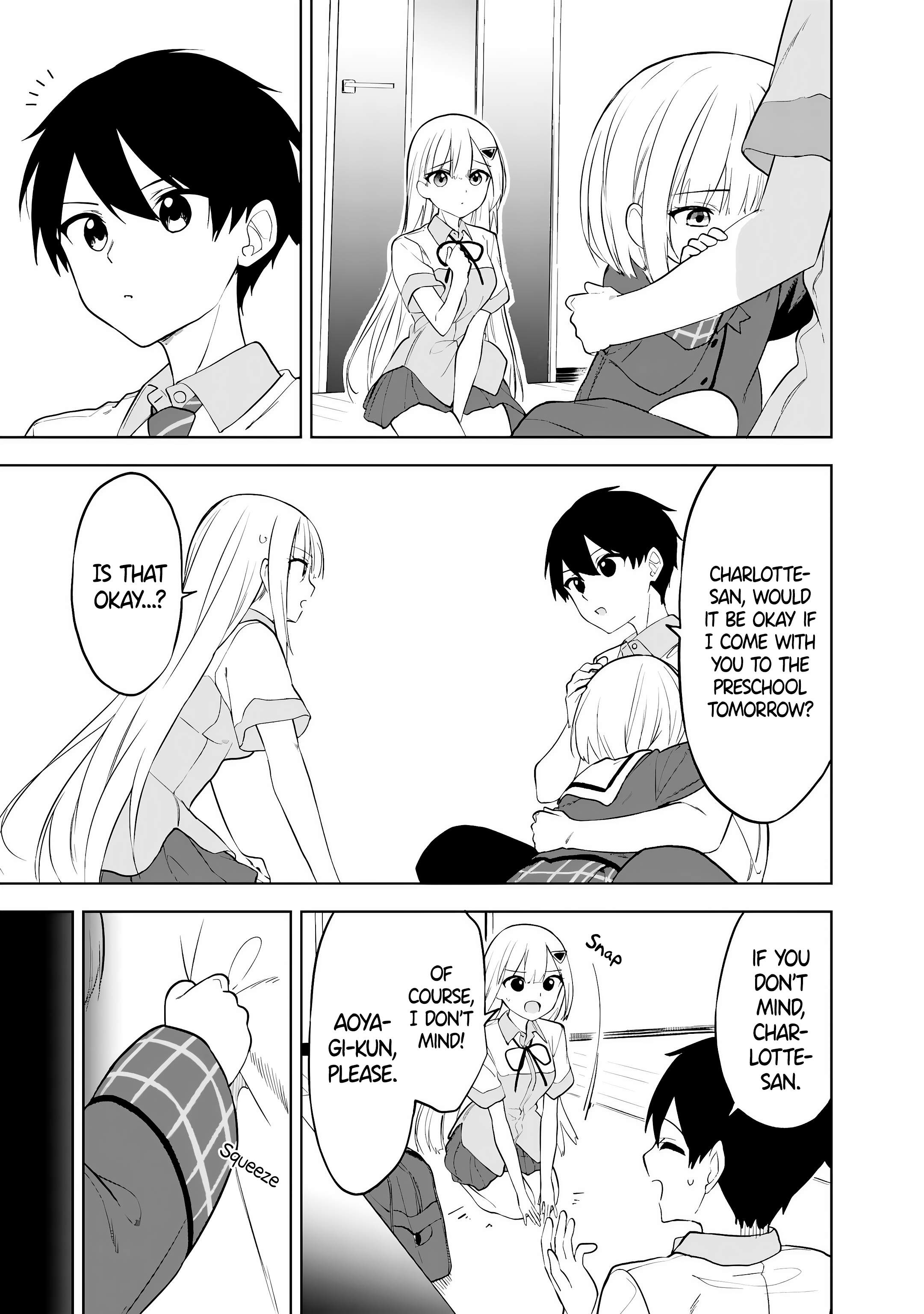 Maigo ni Natteita Youjo wo Tasuketara, Otonari ni Sumu Bishoujo Ryuugakusei ga Ie ni Asobi ni Kuru you ni Natta Ken ni Tsuite - chapter-28 - Page 5