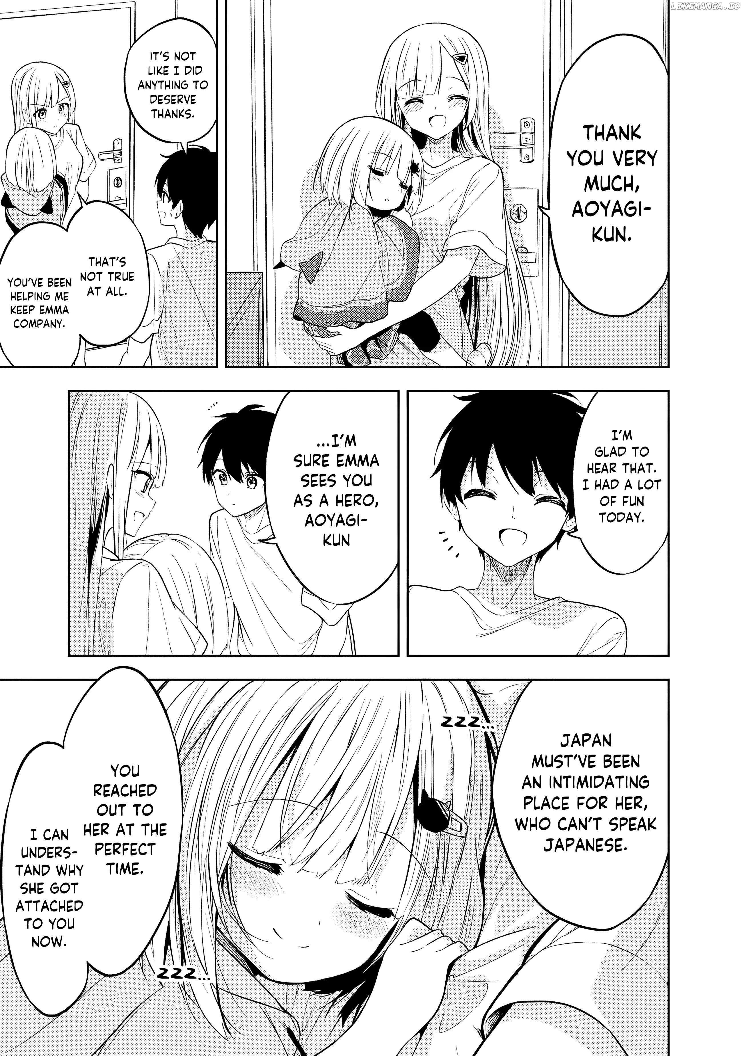 Maigo ni Natteita Youjo wo Tasuketara, Otonari ni Sumu Bishoujo Ryuugakusei ga Ie ni Asobi ni Kuru you ni Natta Ken ni Tsuite - chapter-3 - Page 18