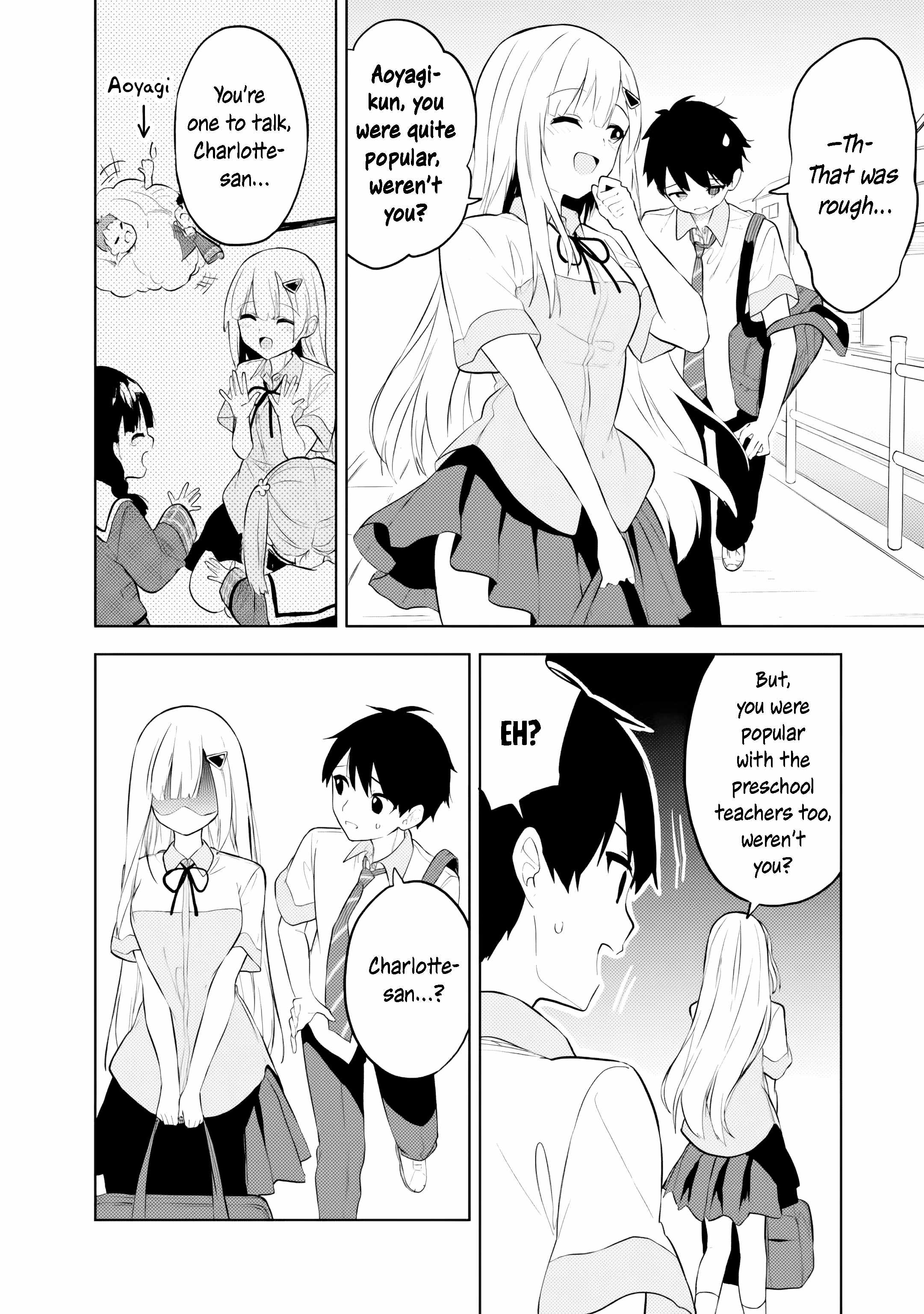 Maigo ni Natteita Youjo wo Tasuketara, Otonari ni Sumu Bishoujo Ryuugakusei ga Ie ni Asobi ni Kuru you ni Natta Ken ni Tsuite - chapter-31 - Page 24