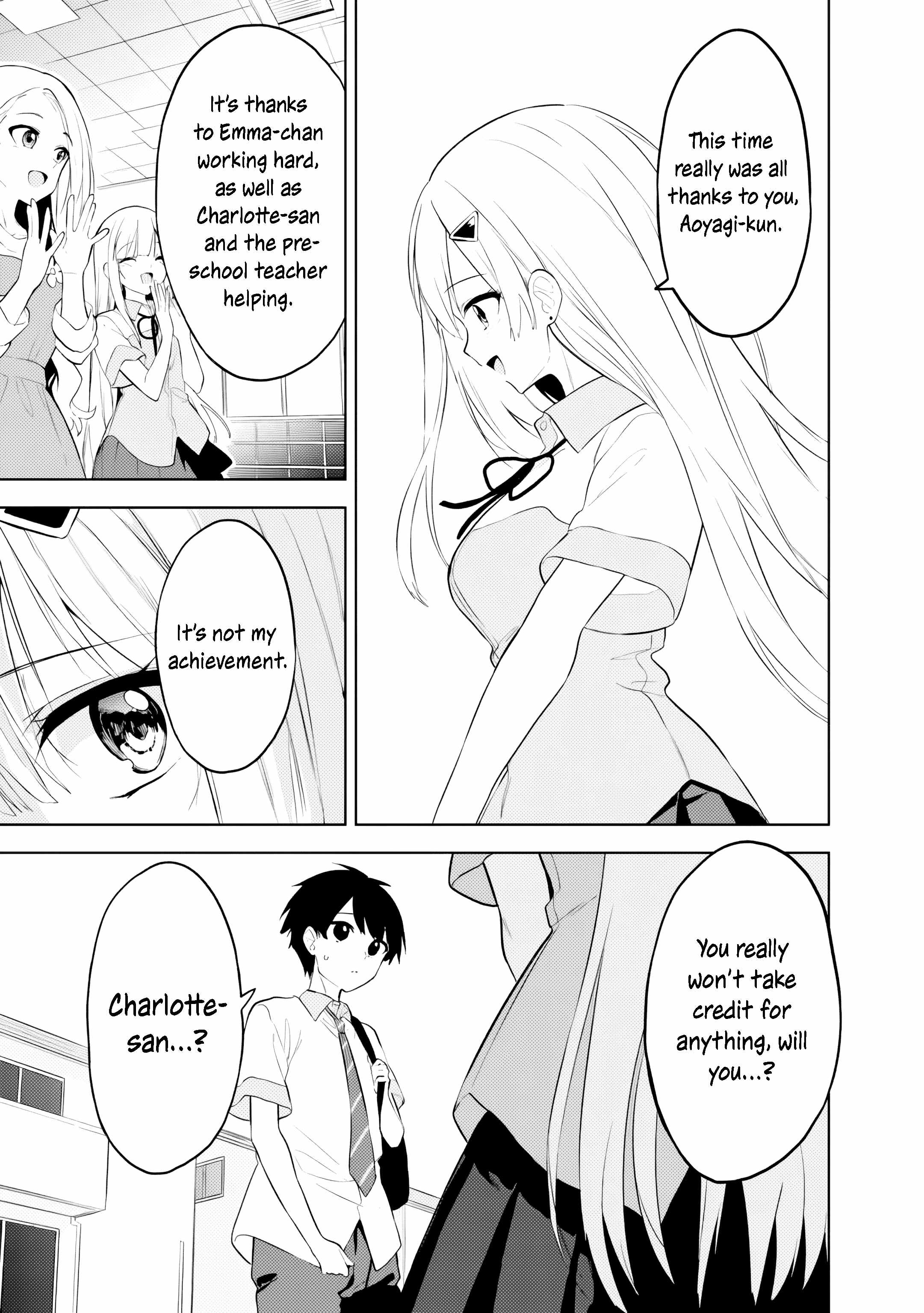 Maigo ni Natteita Youjo wo Tasuketara, Otonari ni Sumu Bishoujo Ryuugakusei ga Ie ni Asobi ni Kuru you ni Natta Ken ni Tsuite - chapter-31 - Page 27