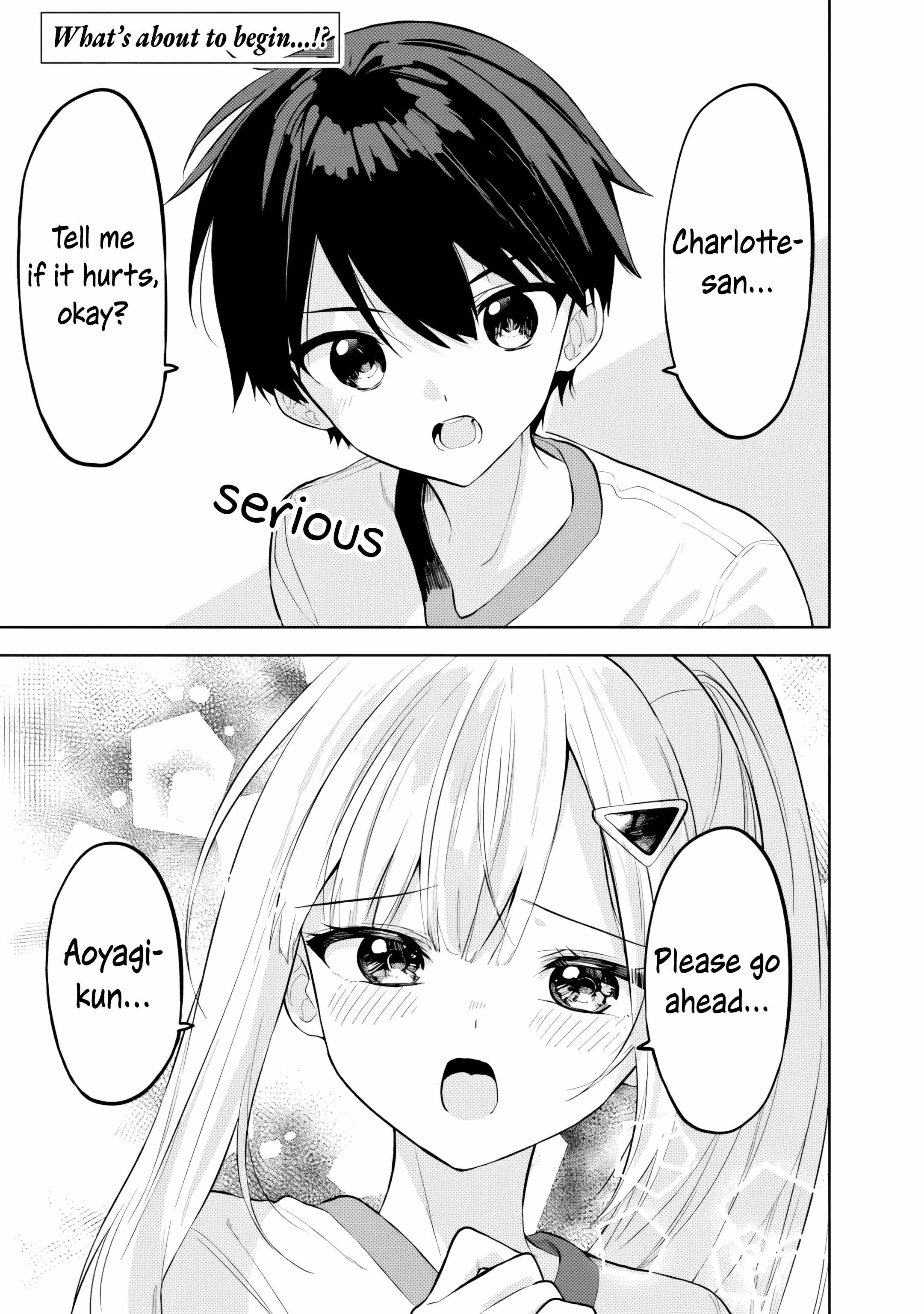 Maigo ni Natteita Youjo wo Tasuketara, Otonari ni Sumu Bishoujo Ryuugakusei ga Ie ni Asobi ni Kuru you ni Natta Ken ni Tsuite - chapter-32 - Page 1