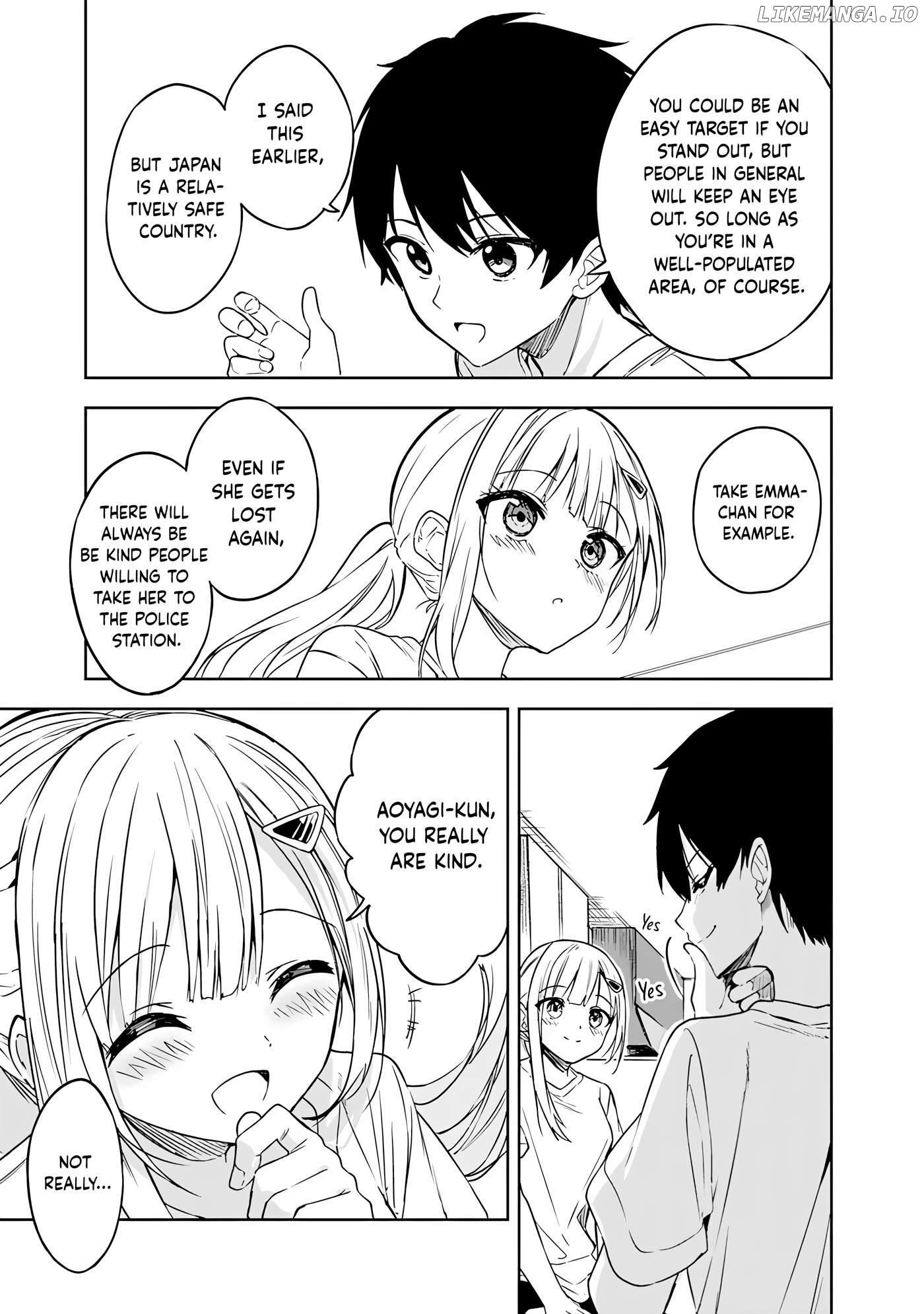 Maigo ni Natteita Youjo wo Tasuketara, Otonari ni Sumu Bishoujo Ryuugakusei ga Ie ni Asobi ni Kuru you ni Natta Ken ni Tsuite - chapter-4 - Page 14