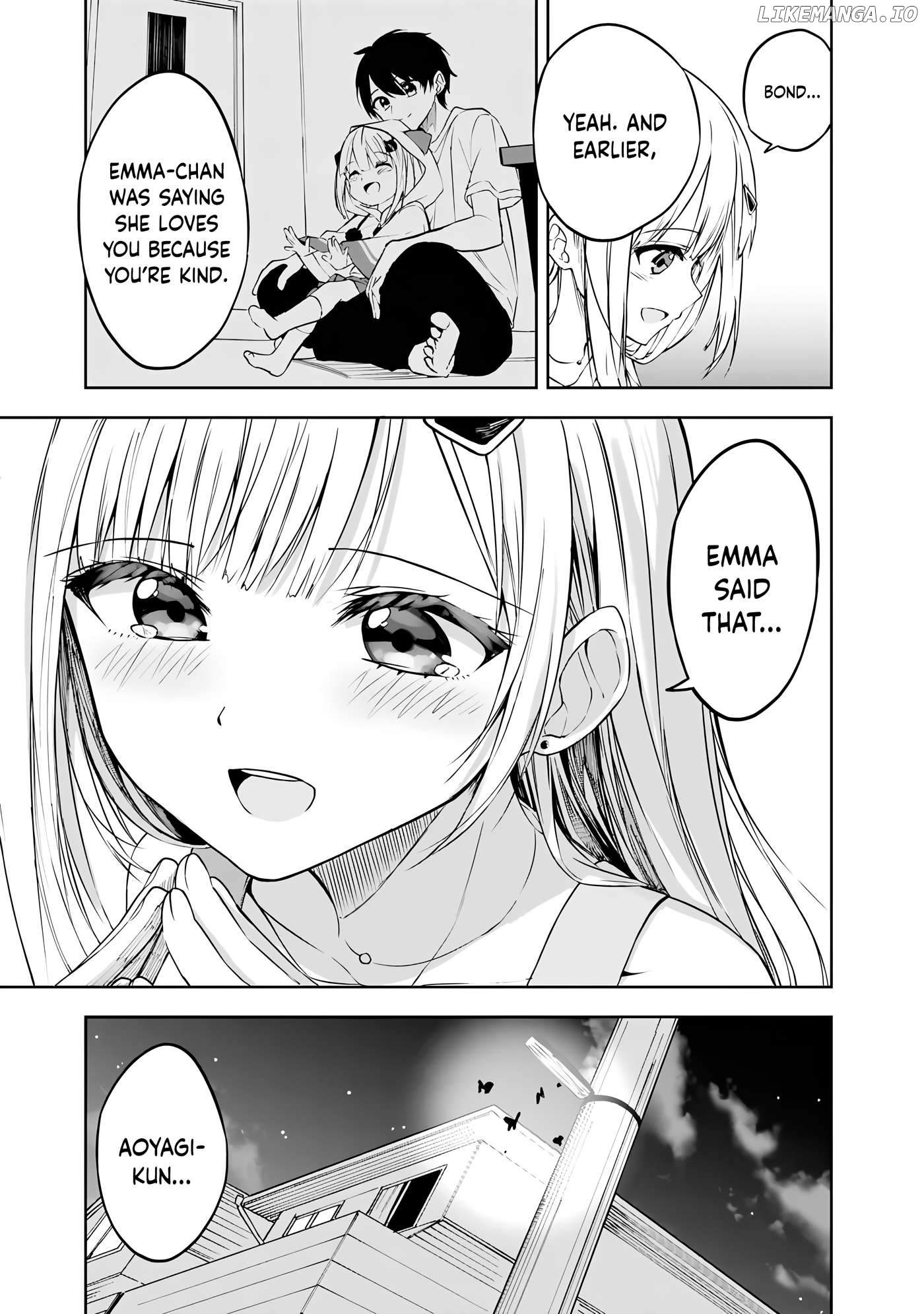Maigo ni Natteita Youjo wo Tasuketara, Otonari ni Sumu Bishoujo Ryuugakusei ga Ie ni Asobi ni Kuru you ni Natta Ken ni Tsuite - chapter-8 - Page 17