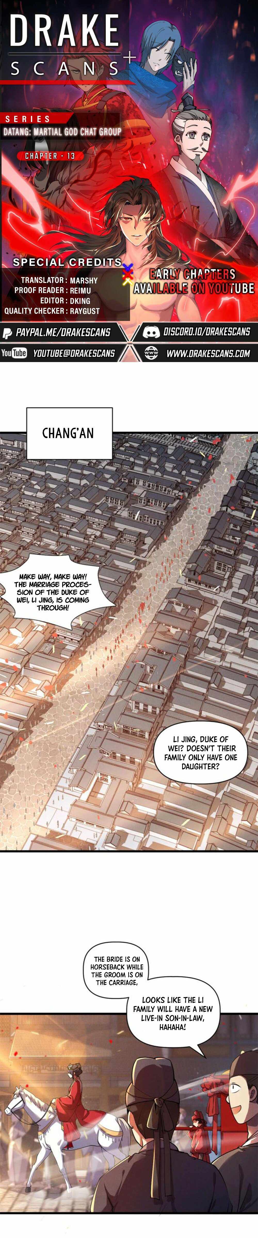 Martial God Chat Group - chapter-1 - Page 1
