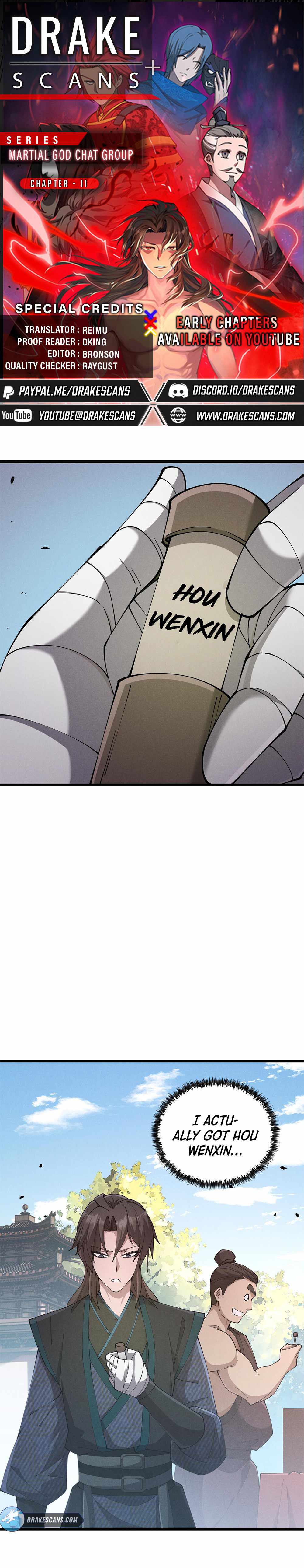 Martial God Chat Group - chapter-11 - Page 1