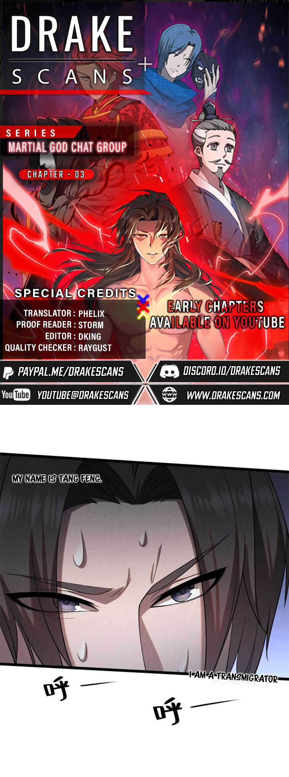 Martial God Chat Group - chapter-3 - Page 1