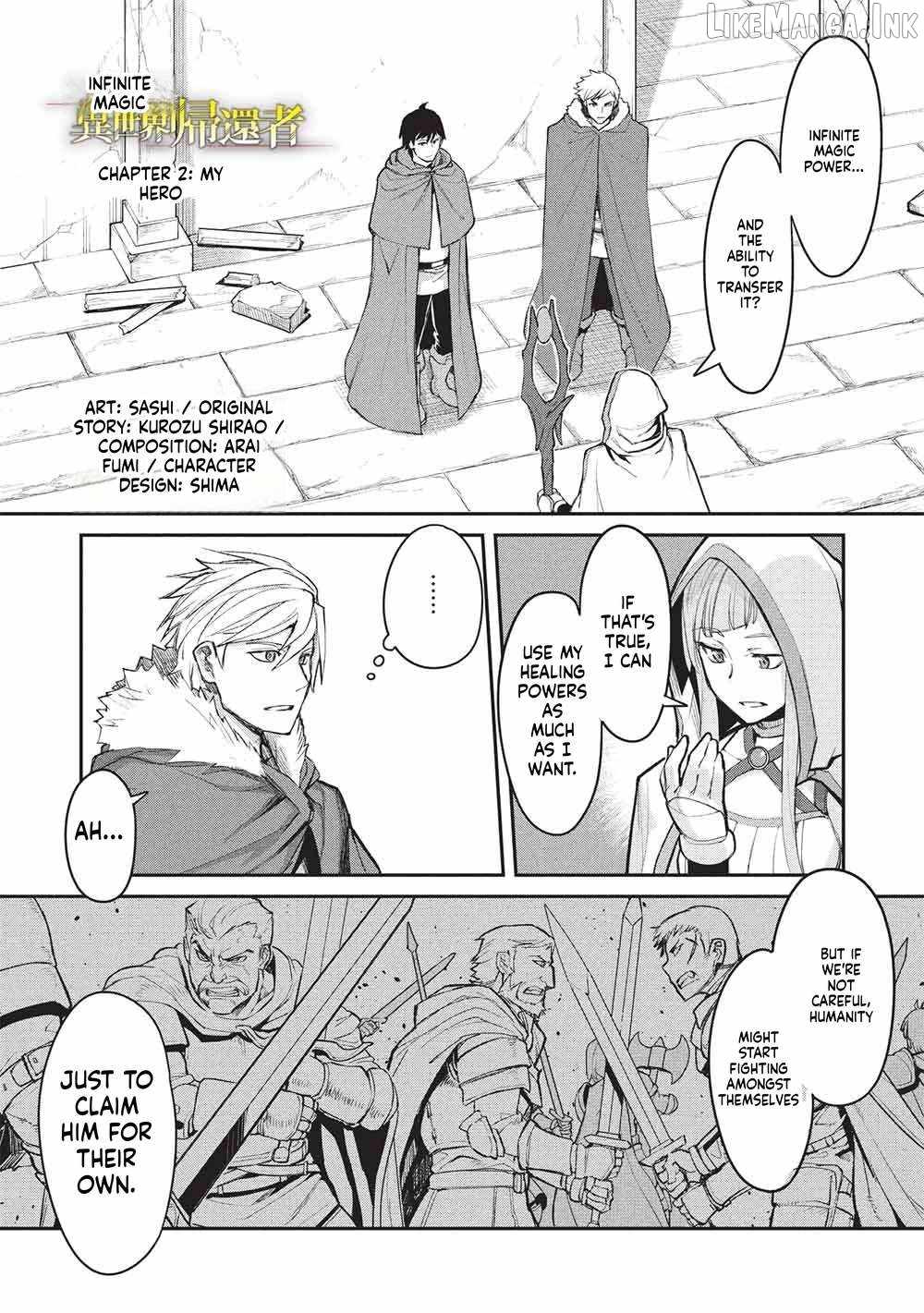 Mugen Maryoku no Isekai Kikansha - chapter-2 - Page 2