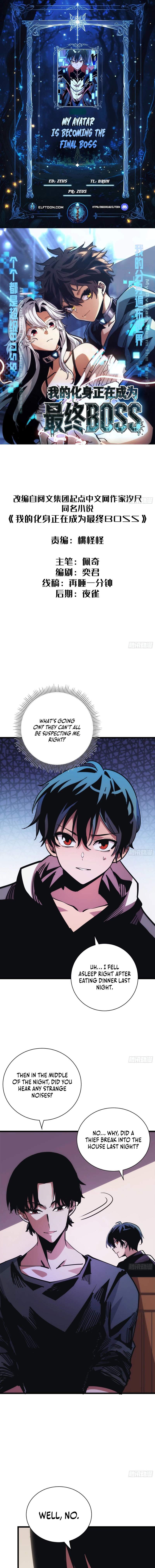My Avatar Is Becoming the Final Boss - chapter-12 - Page 1