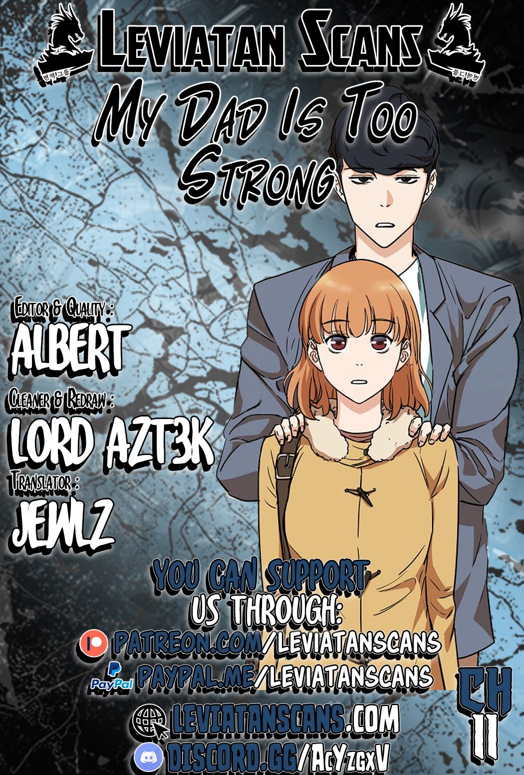 My Dad Is Too Strong - chapter-11 - Page 1