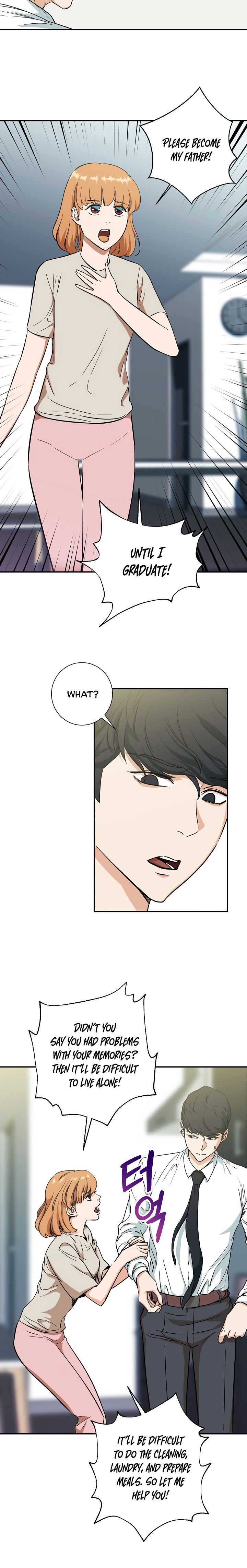 My Dad Is Too Strong - chapter-2 - Page 9