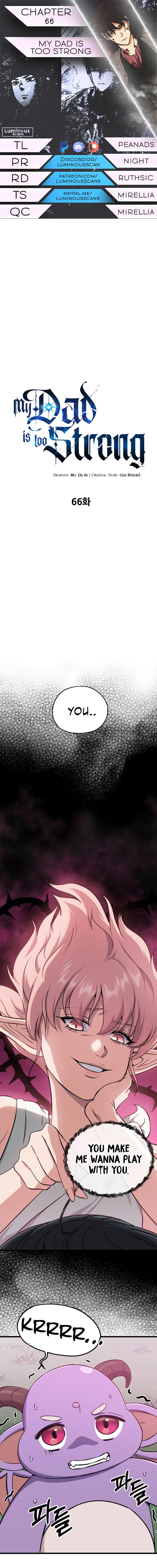 My Dad Is Too Strong - chapter-66 - Page 1