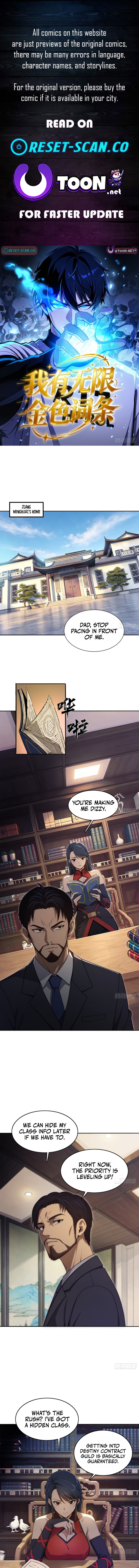 My Golden Traits Can Evolve Infinitely - chapter-4 - Page 1