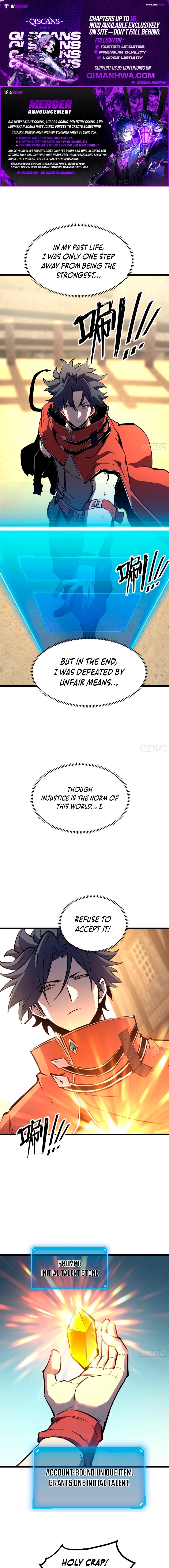 Rebirth of the Super Battle God - chapter-3 - Page 1