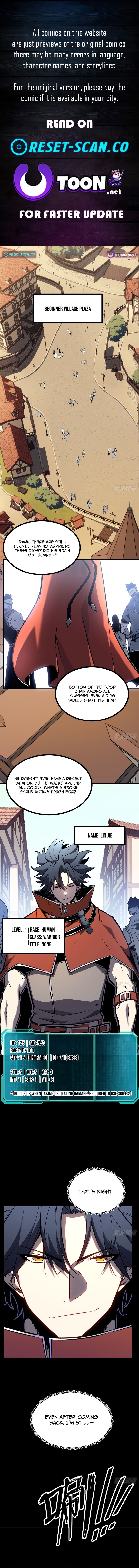 Rebirth of the Ultimate War God - chapter-2 - Page 1