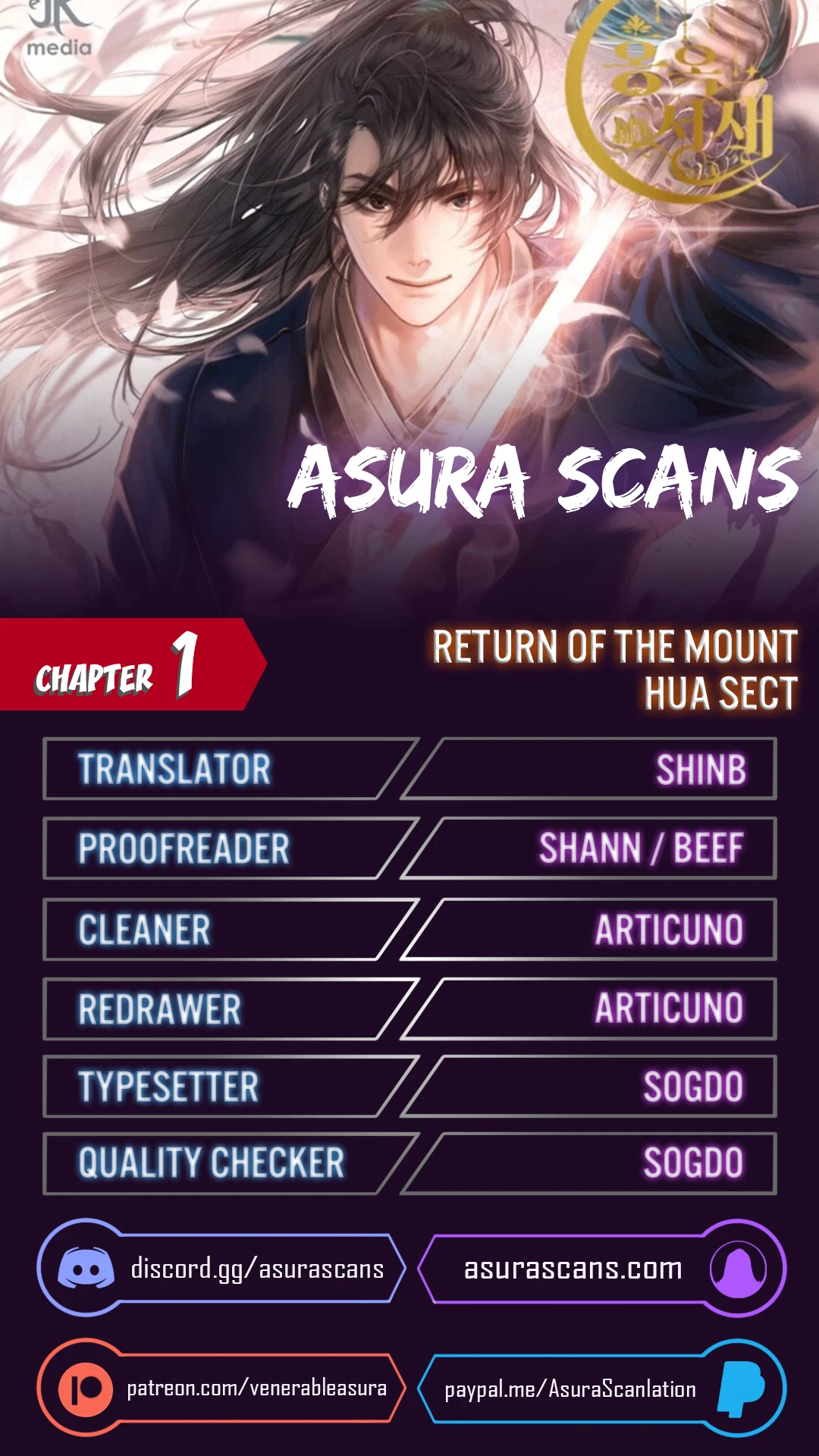 Return of the Flowery Mountain Sect - chapter-1 - Page 1