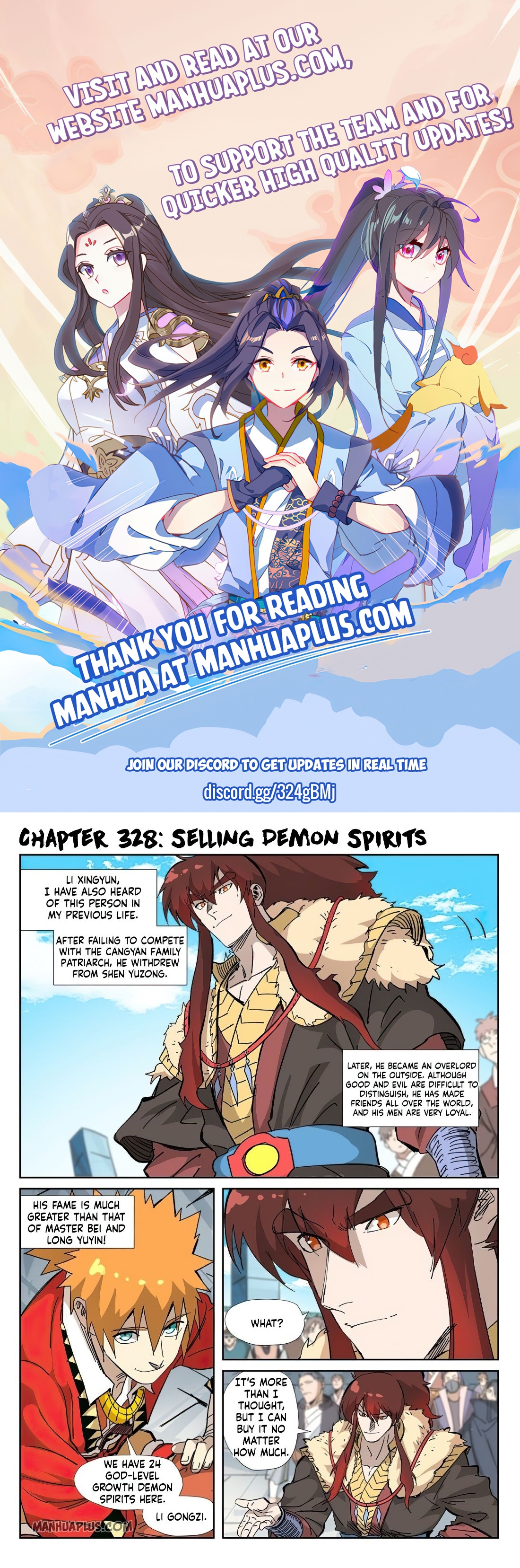 Tales of Demons and Gods - chapter-328 - Page 1