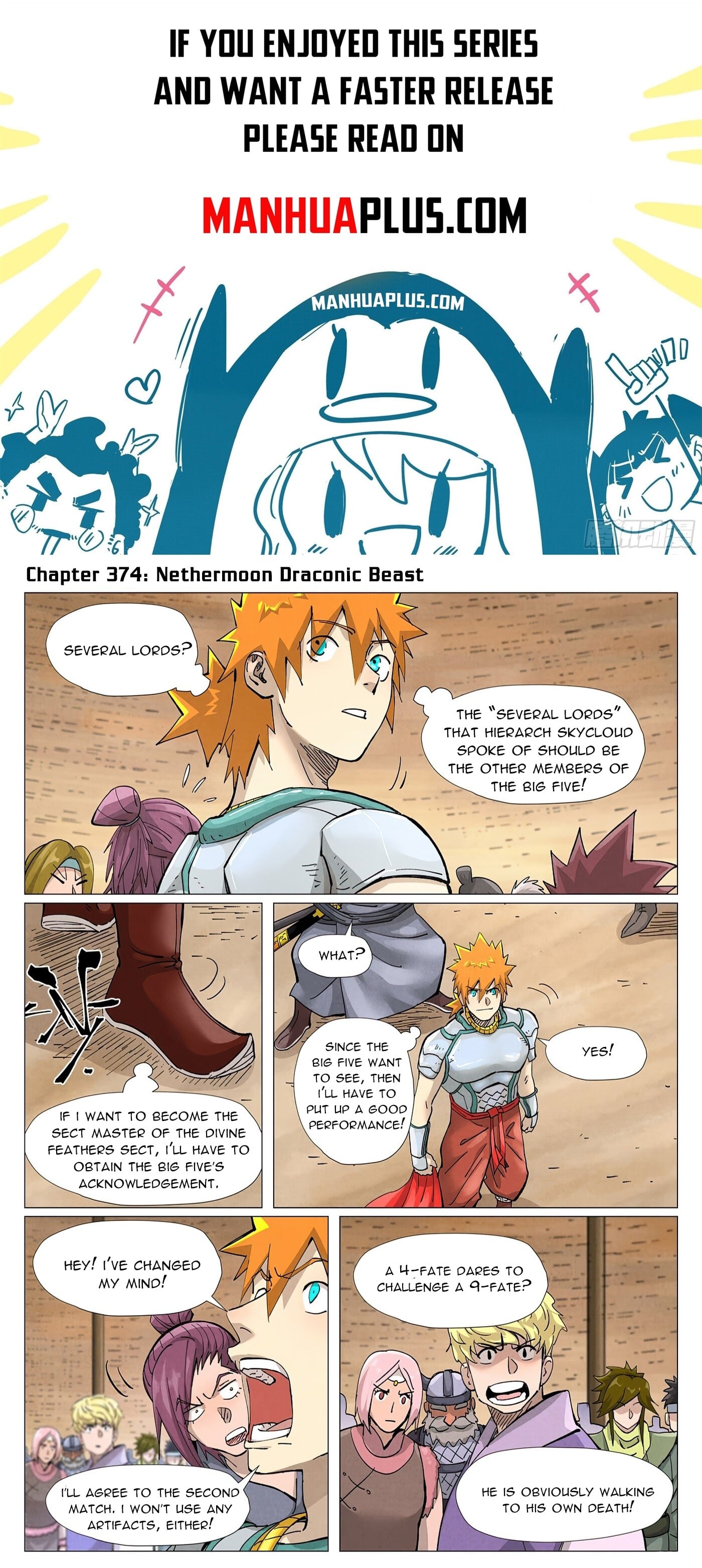 Tales of Demons and Gods - chapter-374-1 - Page 1