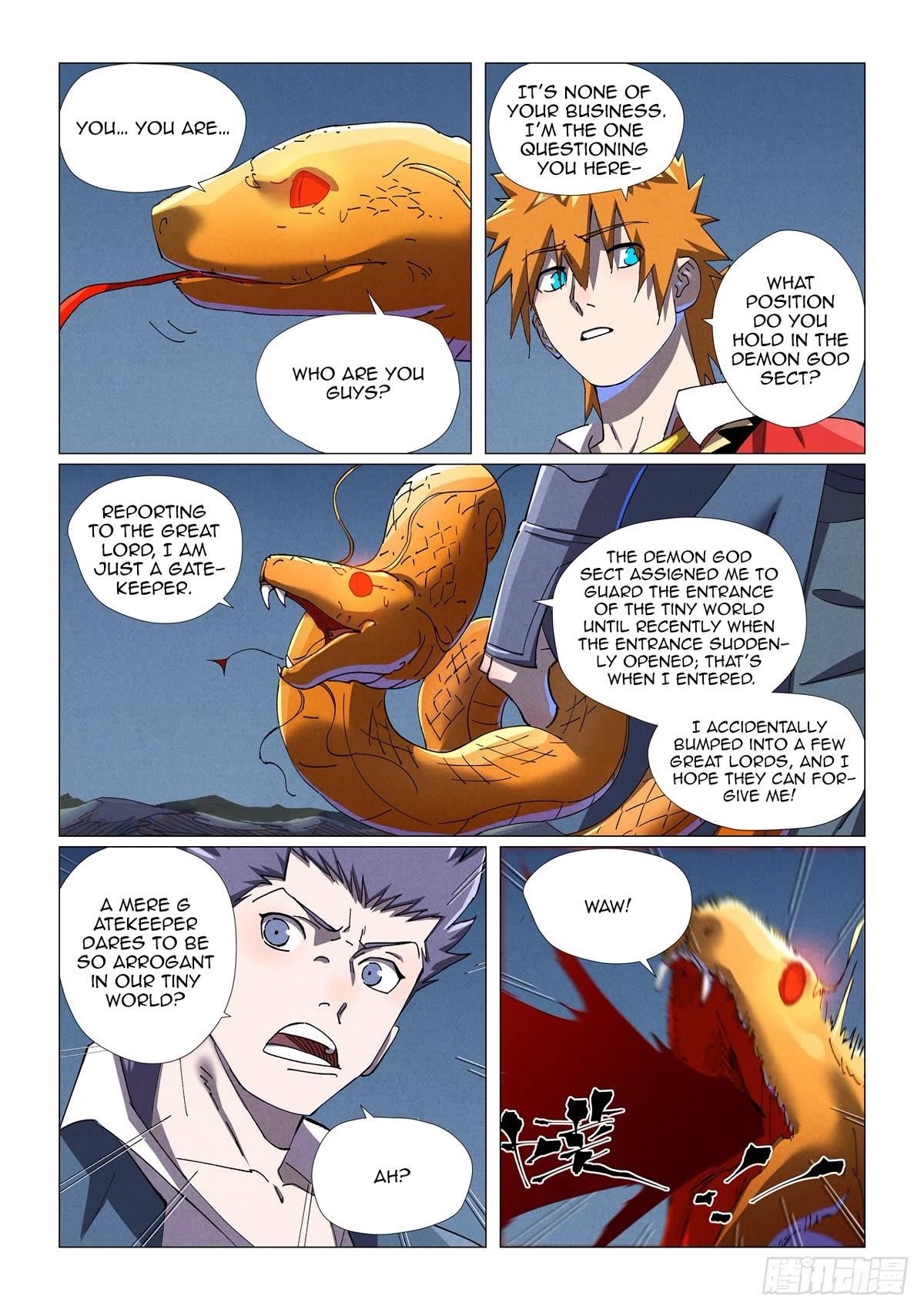 Tales of Demons and Gods - chapter-454-5 - Page 1