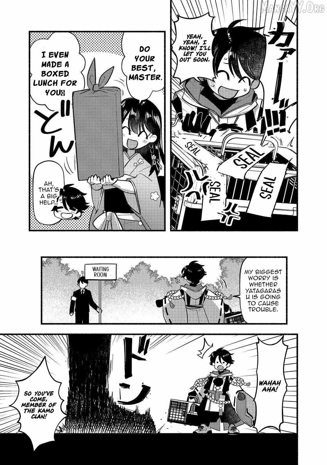 Tensei Onmyouji Kamo Kazuki – Nidoto Jigoku wa Gomen na no de, Enma Daiou no Shinki de Musoushimasu - chapter-4 - Page 10