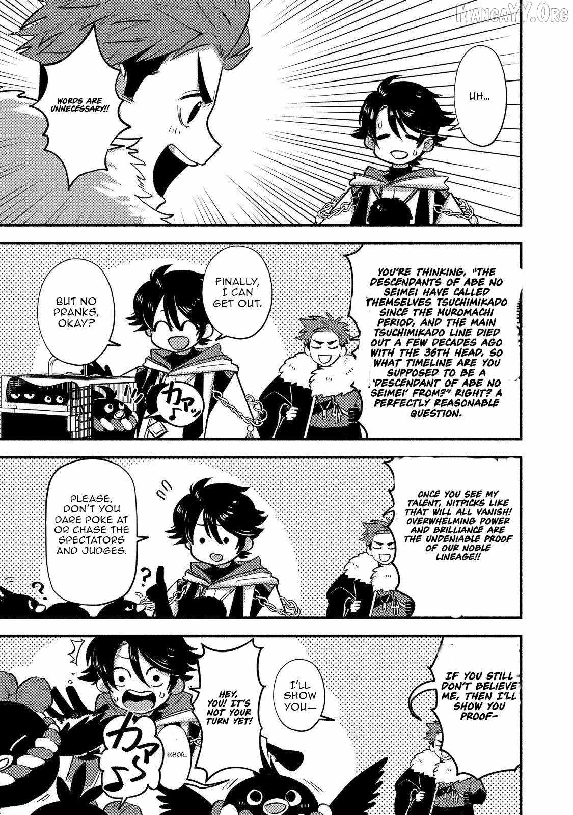 Tensei Onmyouji Kamo Kazuki – Nidoto Jigoku wa Gomen na no de, Enma Daiou no Shinki de Musoushimasu - chapter-4 - Page 12