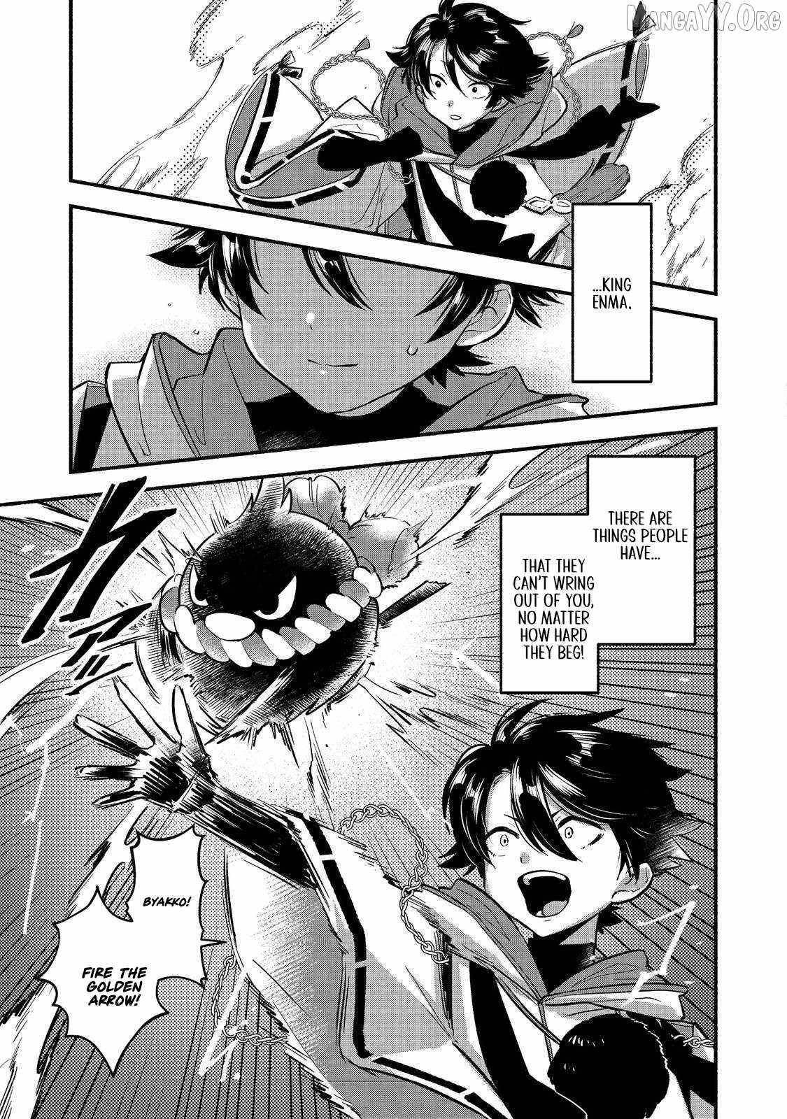 Tensei Onmyouji Kamo Kazuki – Nidoto Jigoku wa Gomen na no de, Enma Daiou no Shinki de Musoushimasu - chapter-5 - Page 10