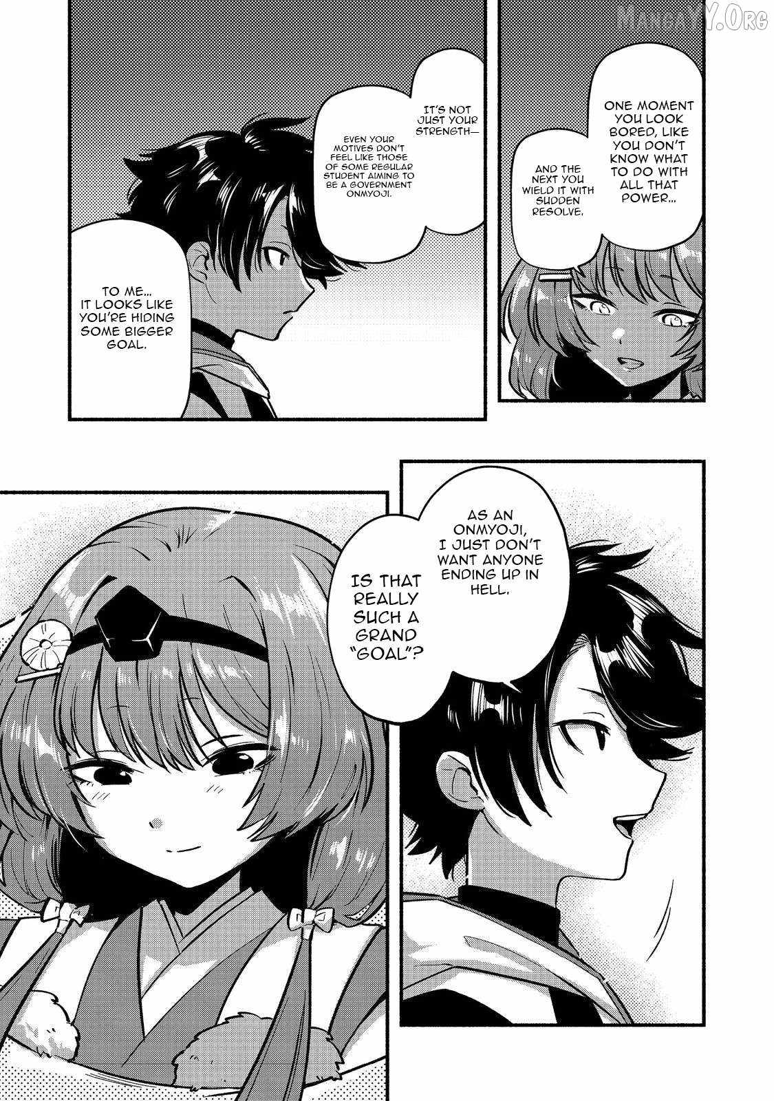 Tensei Onmyouji Kamo Kazuki – Nidoto Jigoku wa Gomen na no de, Enma Daiou no Shinki de Musoushimasu - chapter-5 - Page 16