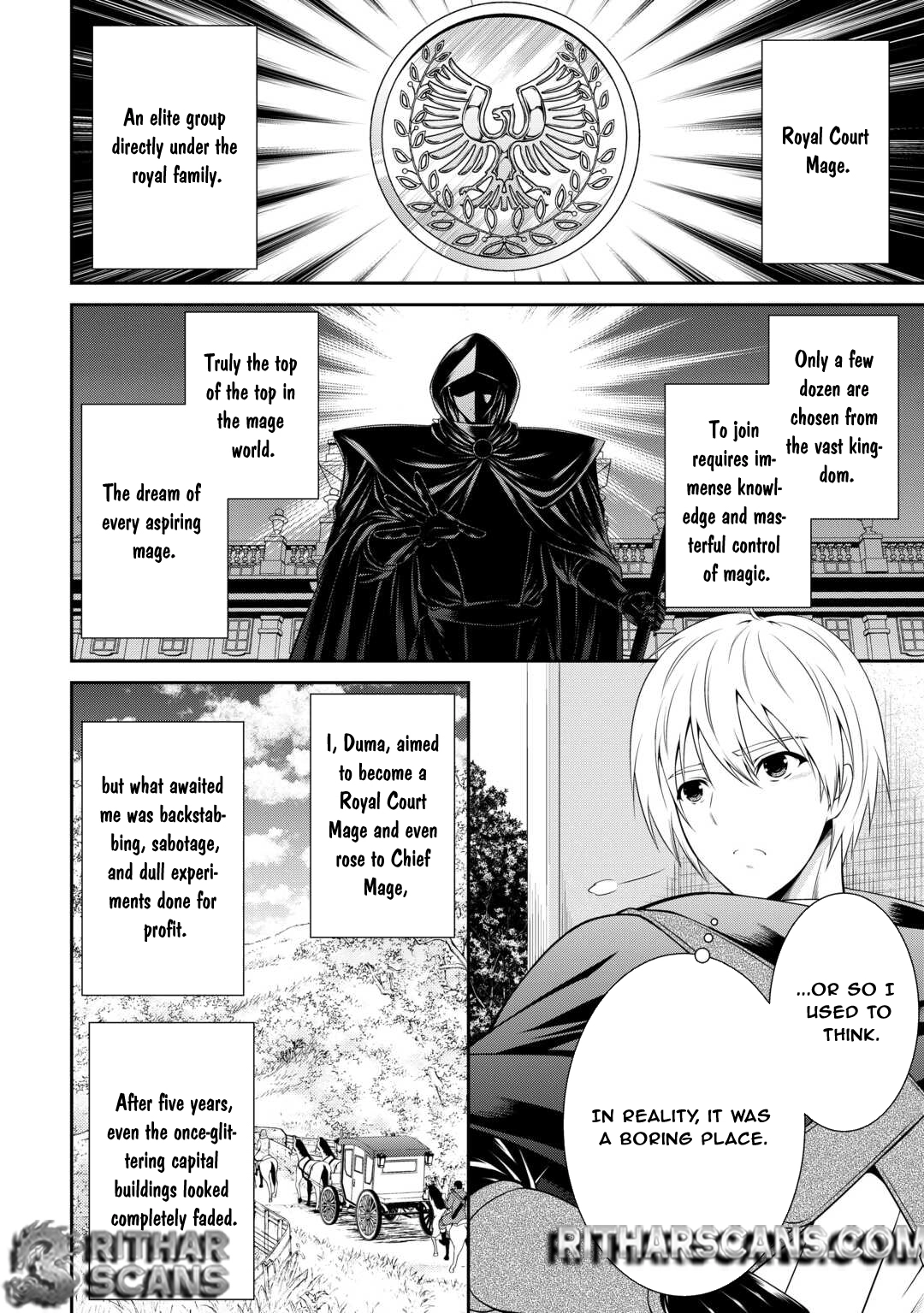 The Chief Court Mage Aims for His Long-Desired Slow Life on the Frontier - chapter-1 - Page 4