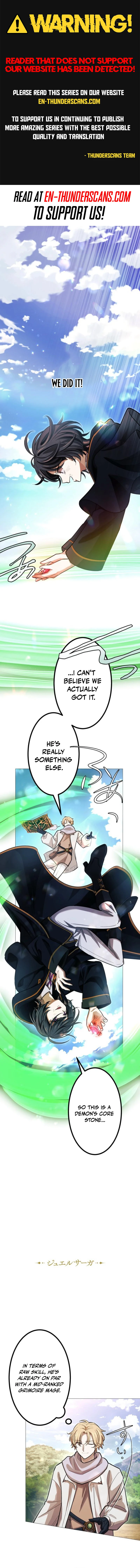 The Divine-Eyed Grimoire Mage: Jewel Saga - chapter-9 - Page 1