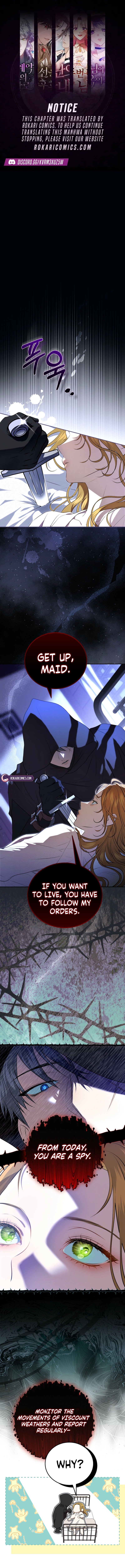 The Peaceful Life Of A Maid Who Hides Her Power And Enjoys It - chapter-3 - Page 1