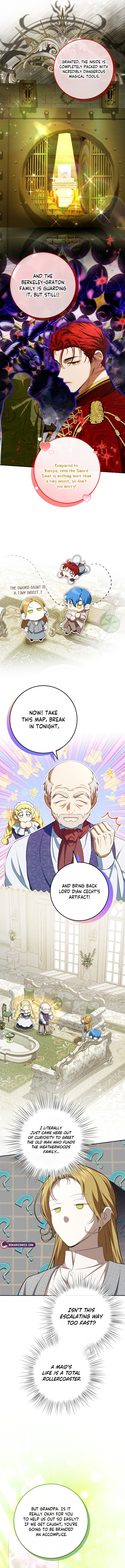 The Peaceful Life Of A Maid Who Hides Her Power And Enjoys It - chapter-33 - Page 9