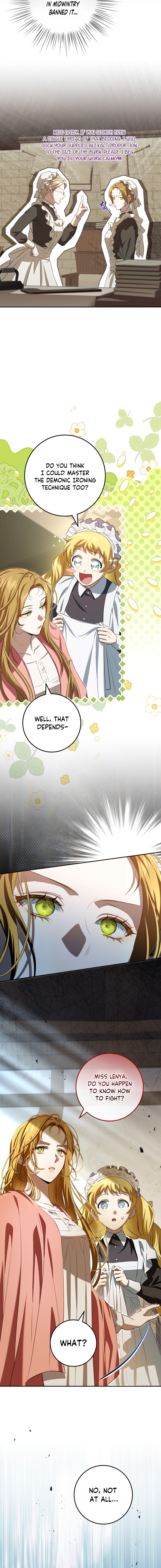 The Peaceful Life Of A Maid Who Hides Her Power And Enjoys It - chapter-34 - Page 4