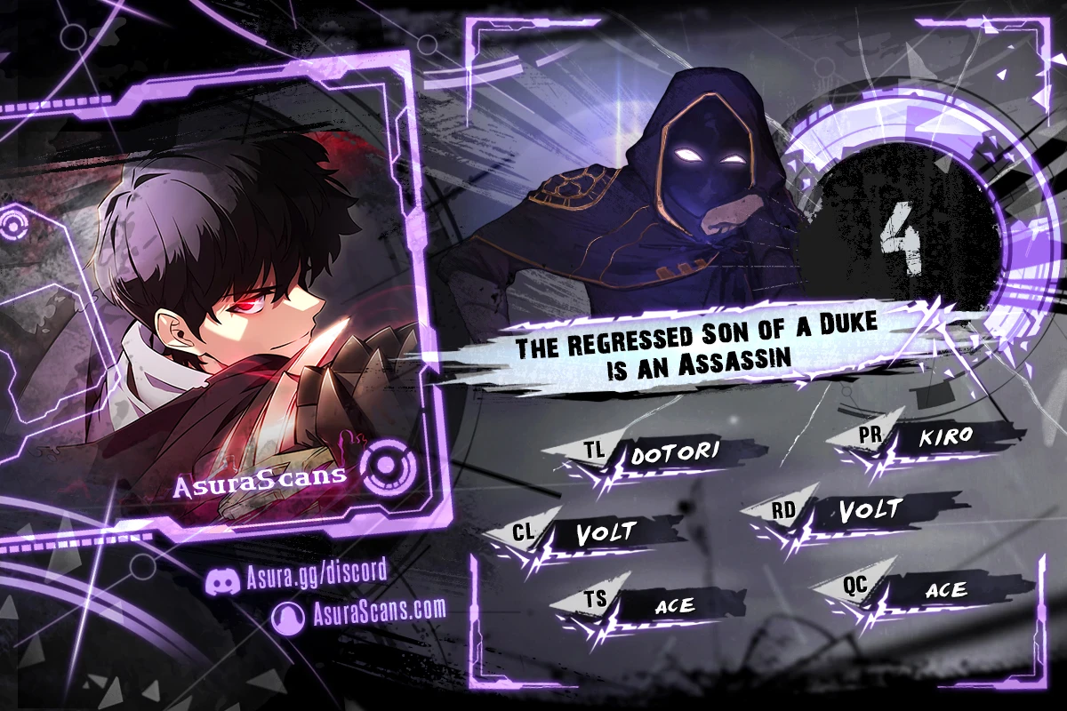 The Regressed Son of a Duke is an Assassin - chapter-4 - Page 1