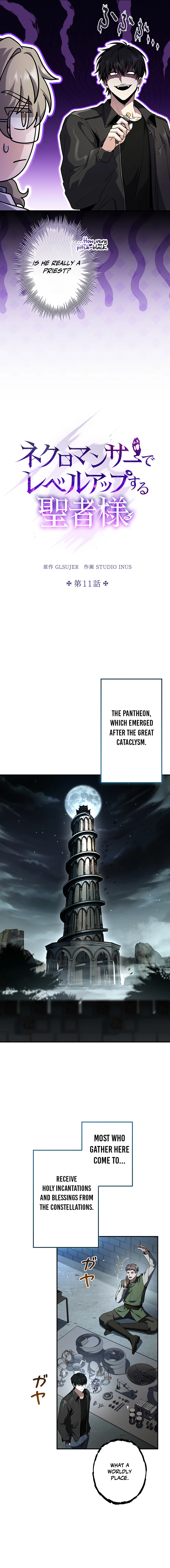 The Saint Levels Up Through Necromancy - chapter-11 - Page 5