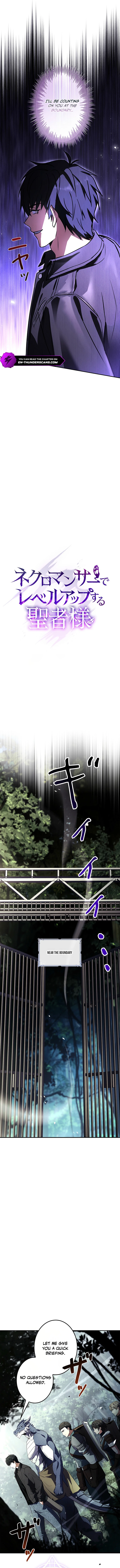 The Saint Levels Up Through Necromancy - chapter-23 - Page 5