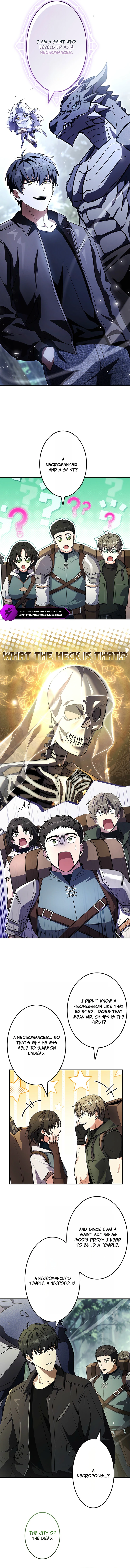 The Saint Levels Up Through Necromancy - chapter-23 - Page 6