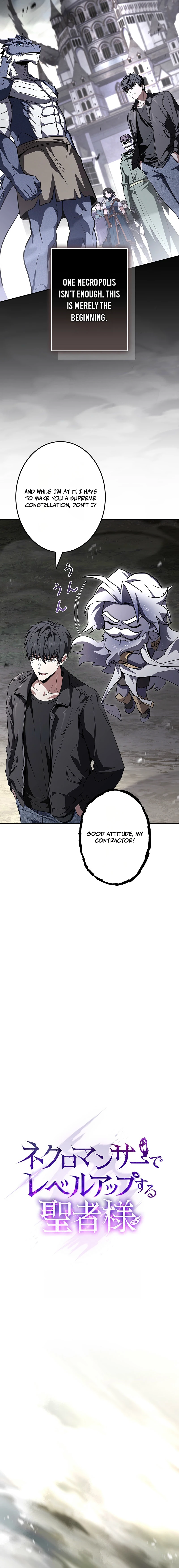 The Saint Levels Up Through Necromancy - chapter-28 - Page 3