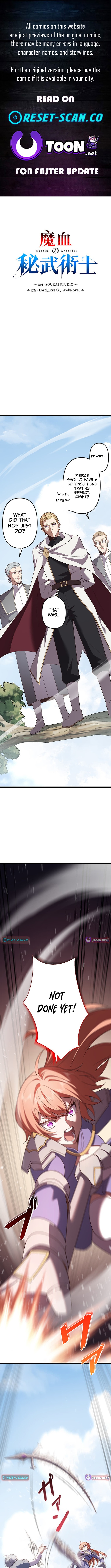 The Secret Martial Artist of Demonic Blood - chapter-7 - Page 1