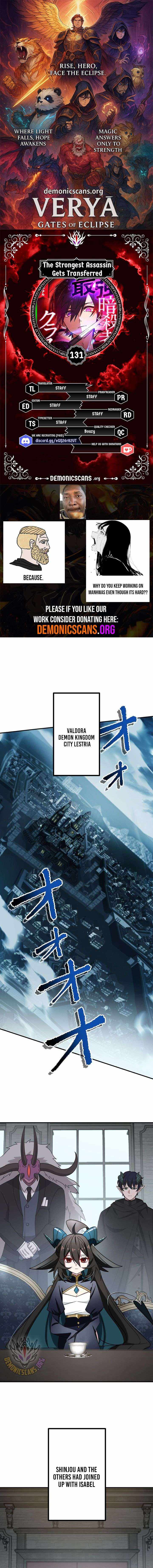 The strongest assassin gets transferred to another world with his whole class - chapter-131 - Page 1
