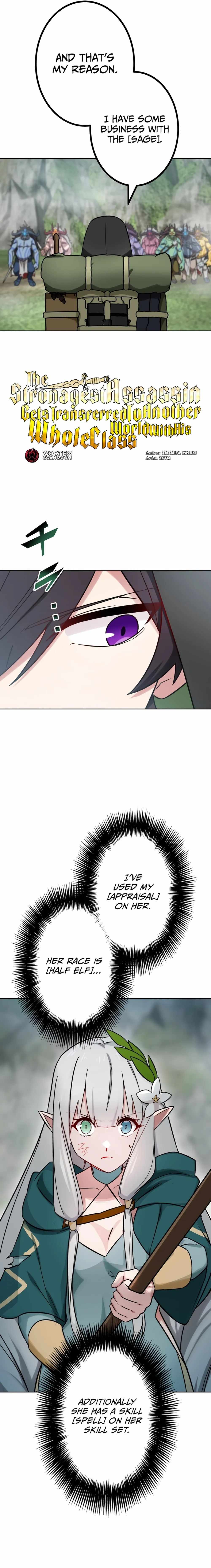 The strongest assassin gets transferred to another world with his whole class - chapter-35 - Page 6